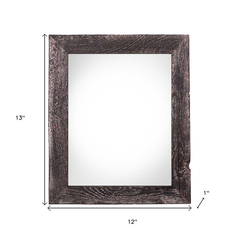 8" x 10" Black Solid Wood Tabletop Picture Frame  Warm Home View
