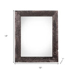 8" x 10" Black Solid Wood Tabletop Picture Frame  Warm Home View