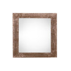 8" x 8" Espresso Solid Wood Tabletop Picture Frame  Warm Home View