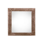 8" x 8" Espresso Solid Wood Tabletop Picture Frame  Warm Home View
