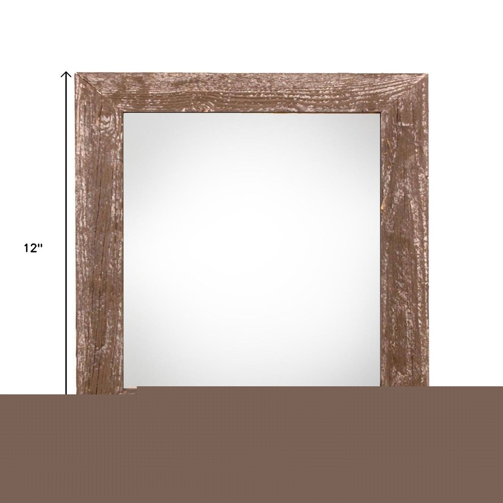 8" x 8" Espresso Solid Wood Tabletop Picture Frame  Warm Home View