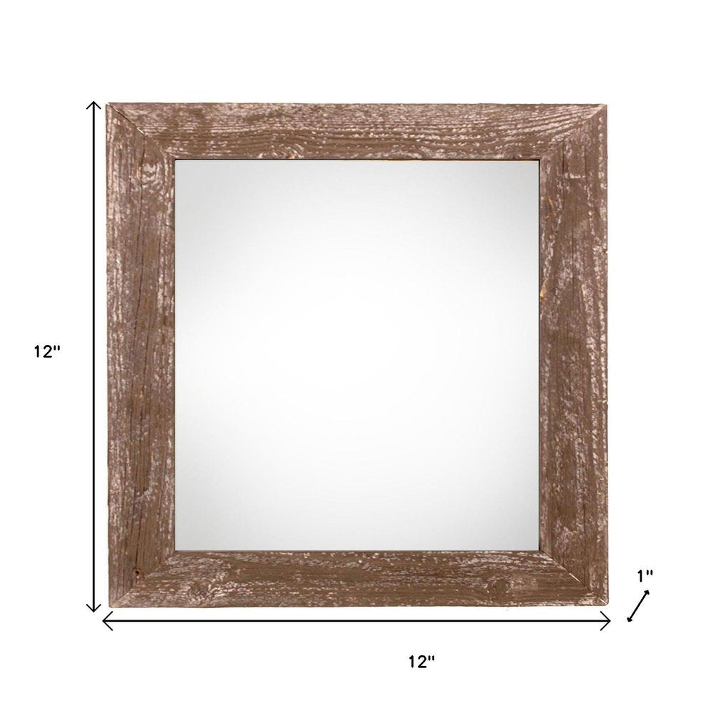 8" x 8" Espresso Solid Wood Tabletop Picture Frame  Warm Home View