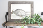 8" x 10" Gray Solid Wood Tabletop Picture Frame  Warm Home View