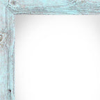 8" x 10" Blue Solid Wood Tabletop Picture Frame  Warm Home View
