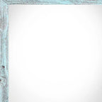 8" x 8" Blue Solid Wood Tabletop Picture Frame  Warm Home View