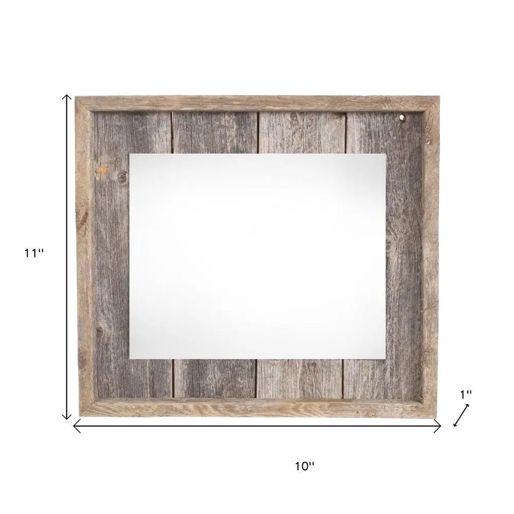 5" x 7" Gray Solid Wood Tabletop Picture Frame  Warm Home View