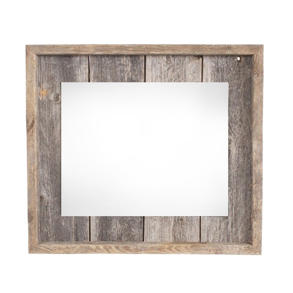 5" x 7" Gray Solid Wood Tabletop Picture Frame  Warm Home View