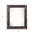 5" x 7" Black Solid Wood Tabletop Picture Frame  Warm Home View