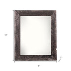 5" x 7" Black Solid Wood Tabletop Picture Frame  Warm Home View