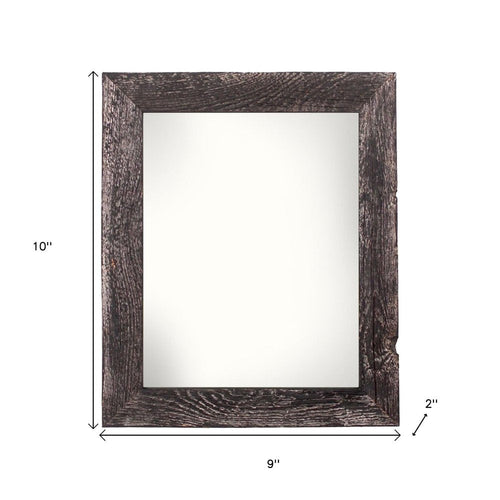 5" x 7" Black Solid Wood Tabletop Picture Frame  Warm Home View