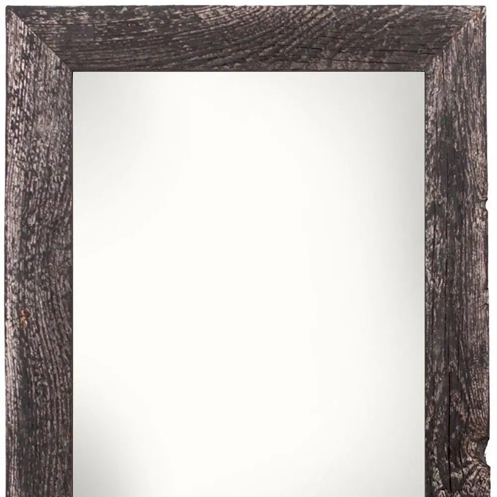 5" x 7" Black Solid Wood Tabletop Picture Frame  Warm Home View