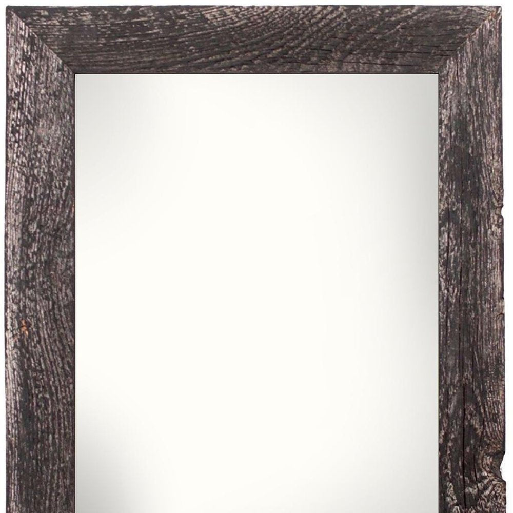 5" x 7" Black Solid Wood Tabletop Picture Frame  Warm Home View