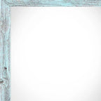 6" x 6" Blue Solid Wood Tabletop Picture Frame  Warm Home View