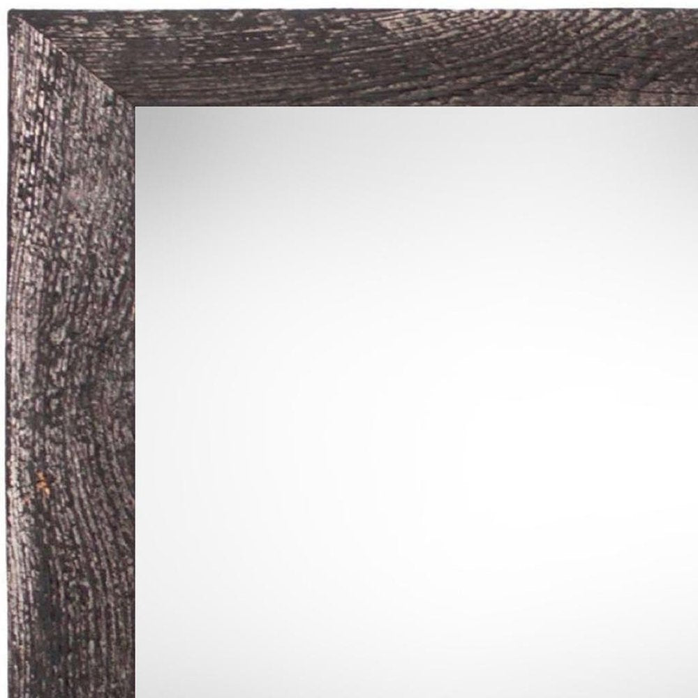 6" x 6" Black Solid Wood Tabletop Picture Frame  Warm Home View