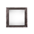 6" x 6" Black Solid Wood Tabletop Picture Frame  Warm Home View