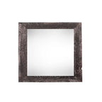 6" x 6" Black Solid Wood Tabletop Picture Frame  Warm Home View