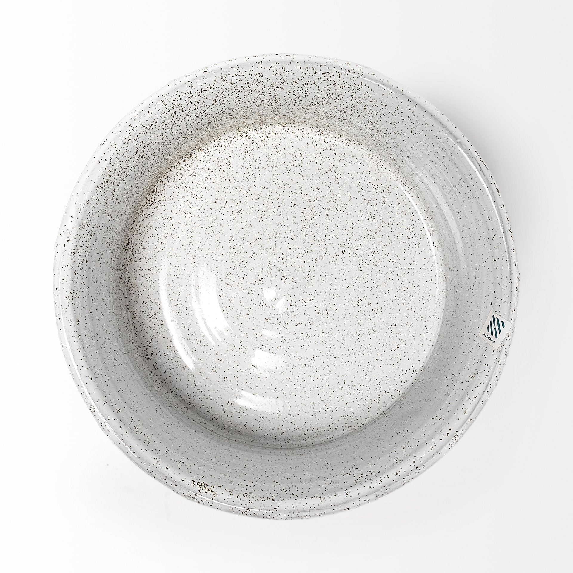 Small White Ceramic Bowl  Warm Home View