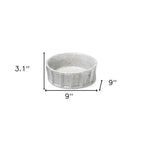 Small White Ceramic Bowl  Warm Home View