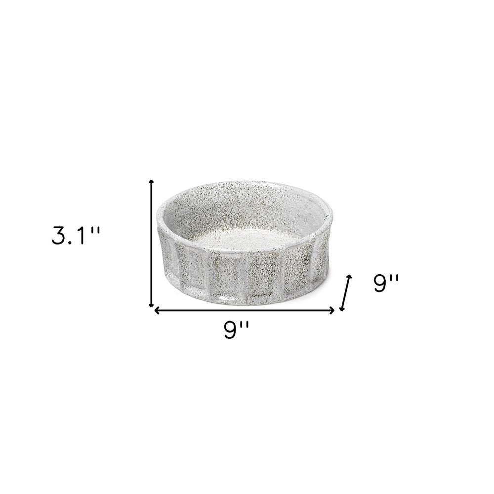 Small White Ceramic Bowl  Warm Home View