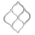 Interlocking Mirrored Curved Shapes With Beveled Edge  Warm Home View