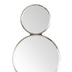 Silver and Clear Modern Bling Mirrored Wall Sconce  Warm Home View