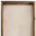 6" x 6" Gray Solid Wood Tabletop Picture Frame  Warm Home View