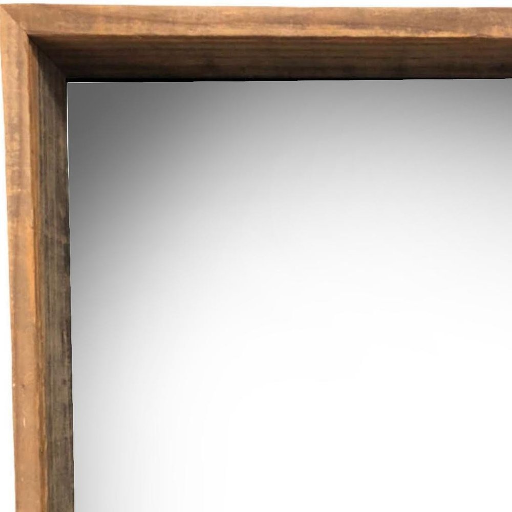 8" x 8" Gray Solid Wood Tabletop Picture Frame  Warm Home View