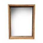 8" x 8" Gray Solid Wood Tabletop Picture Frame  Warm Home View