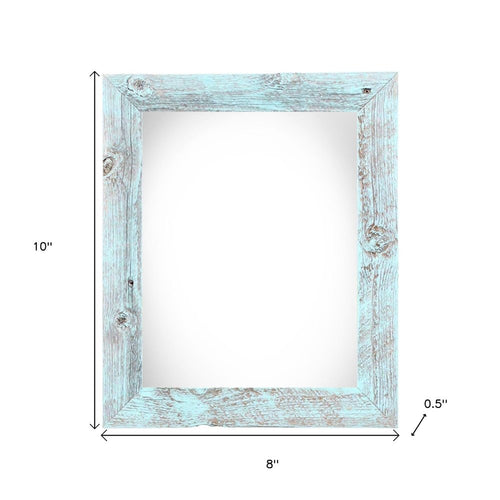 5" x 7" Blue Wood Tabletop Picture Frame  Warm Home View
