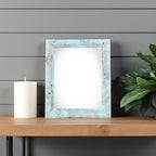 5" x 7" Blue Wood Tabletop Picture Frame  Warm Home View