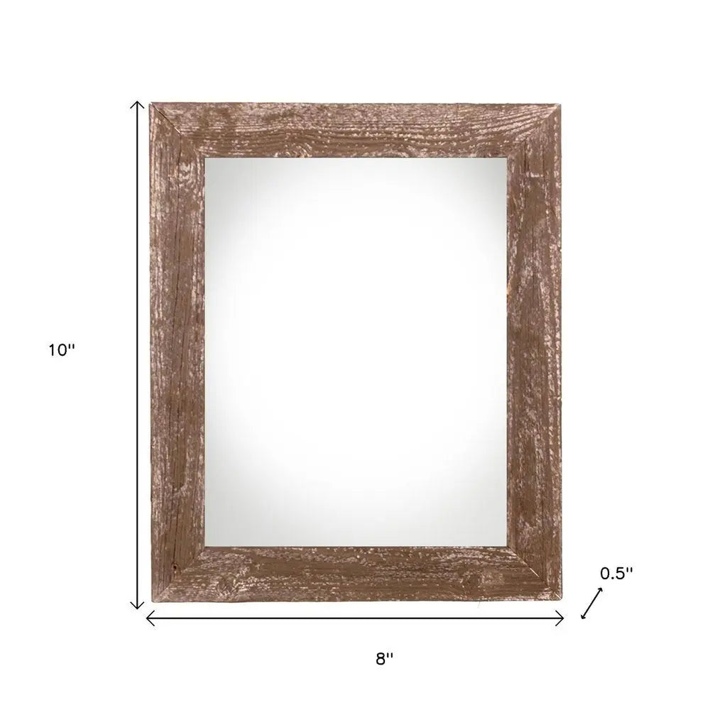5" x 7" Brown Solid Wood Tabletop Picture Frame  Warm Home View