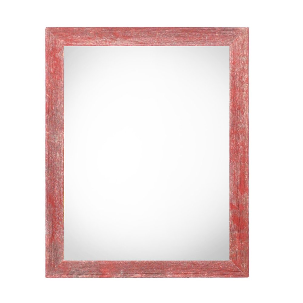 5" x 7" Red Solid Wood Tabletop Picture Frame  Warm Home View
