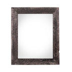 8.5" x 11" Black Solid Wood Tabletop Picture Frame  Warm Home View