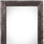 8.5" x 11" Black Solid Wood Tabletop Picture Frame  Warm Home View