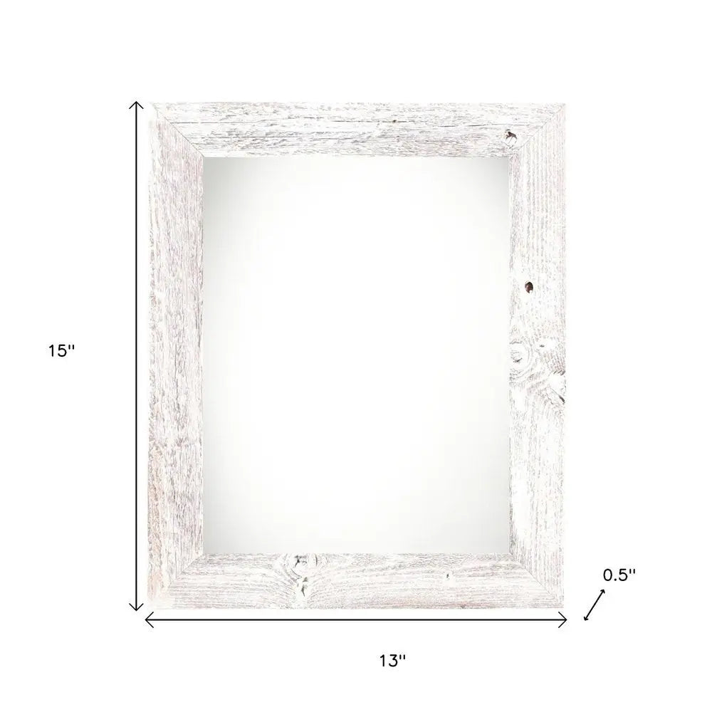 8" x 10" White Solid Wood Tabletop Picture Frame  Warm Home View
