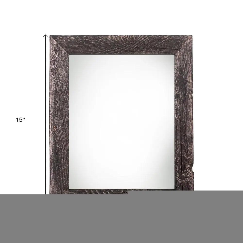 9" x 12" Black Solid Wood Hanging Picture Frame  Warm Home View
