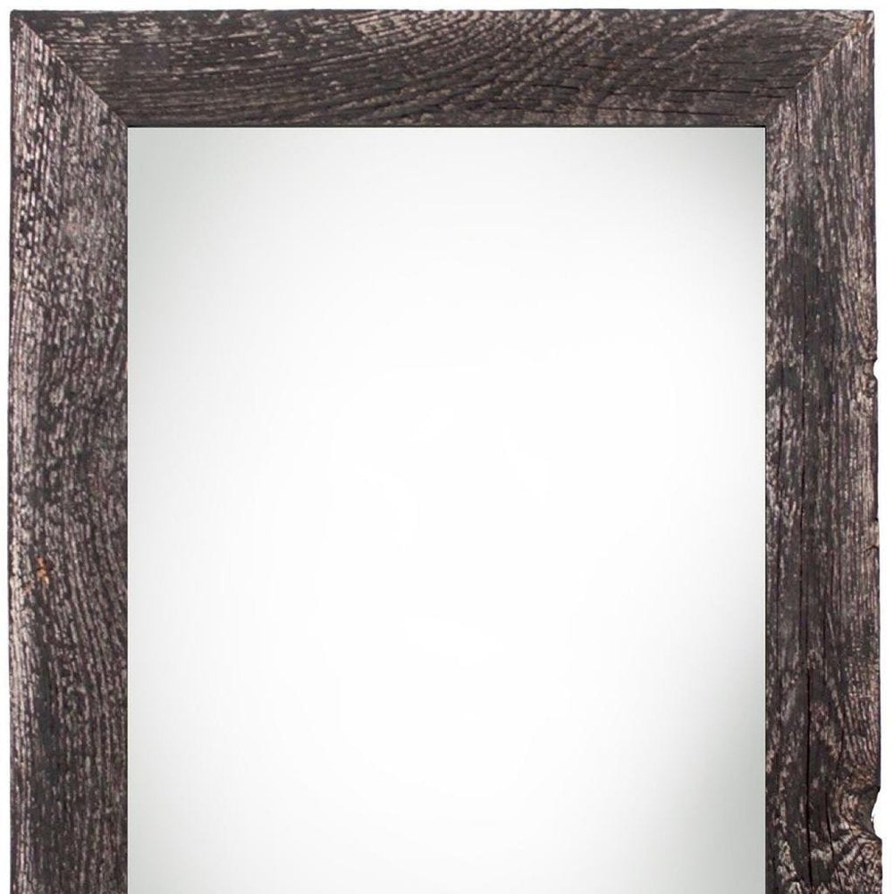 9" x 12" Black Solid Wood Hanging Picture Frame  Warm Home View