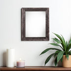 9" x 12" Black Solid Wood Hanging Picture Frame  Warm Home View