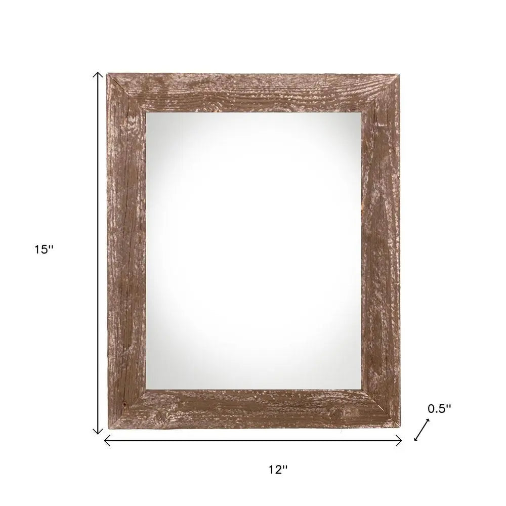 9" x 12" Espresso Solid Wood Hanging Picture Frame  Warm Home View