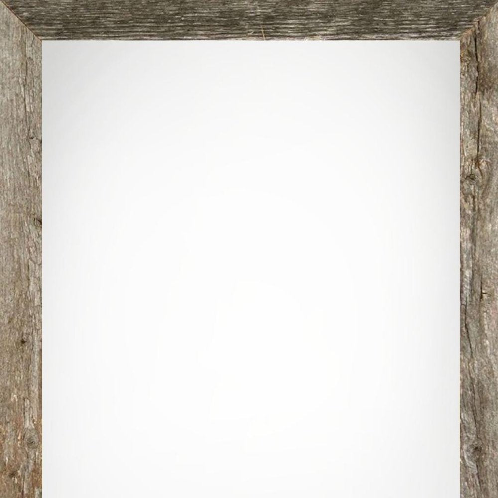 9" x 12" Gray Solid Wood Hanging Picture Frame  Warm Home View