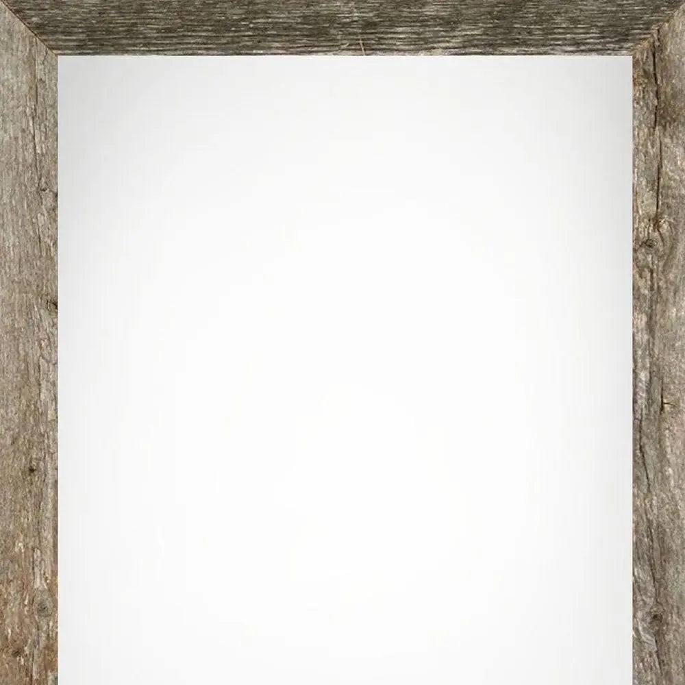 9" x 12" Gray Solid Wood Hanging Picture Frame  Warm Home View