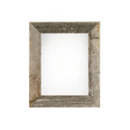 9" x 12" Gray Solid Wood Hanging Picture Frame  Warm Home View