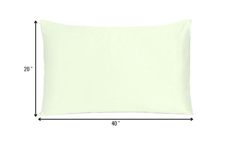 Ivory Dreamy Set Of 2 Silky Satin King Pillowcases  Warm Home View