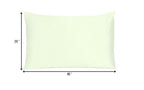 Ivory Dreamy Set Of 2 Silky Satin King Pillowcases  Warm Home View