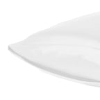 Set Of Two White Silky Satin Standard Pillowcases  Warm Home View