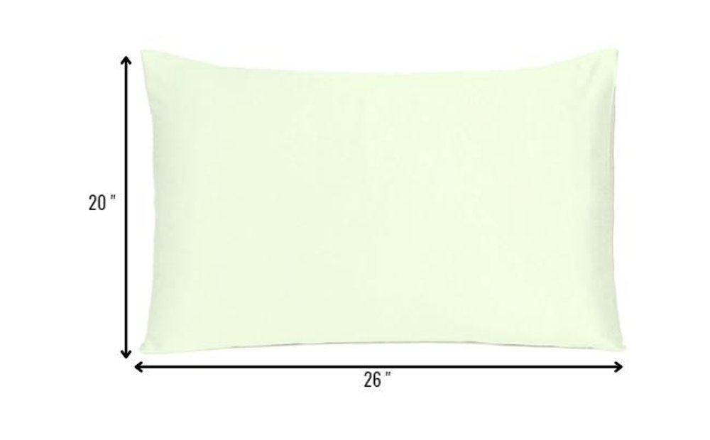 Ivory Dreamy Set Of 2 Silky Satin Standard Pillowcases  Warm Home View