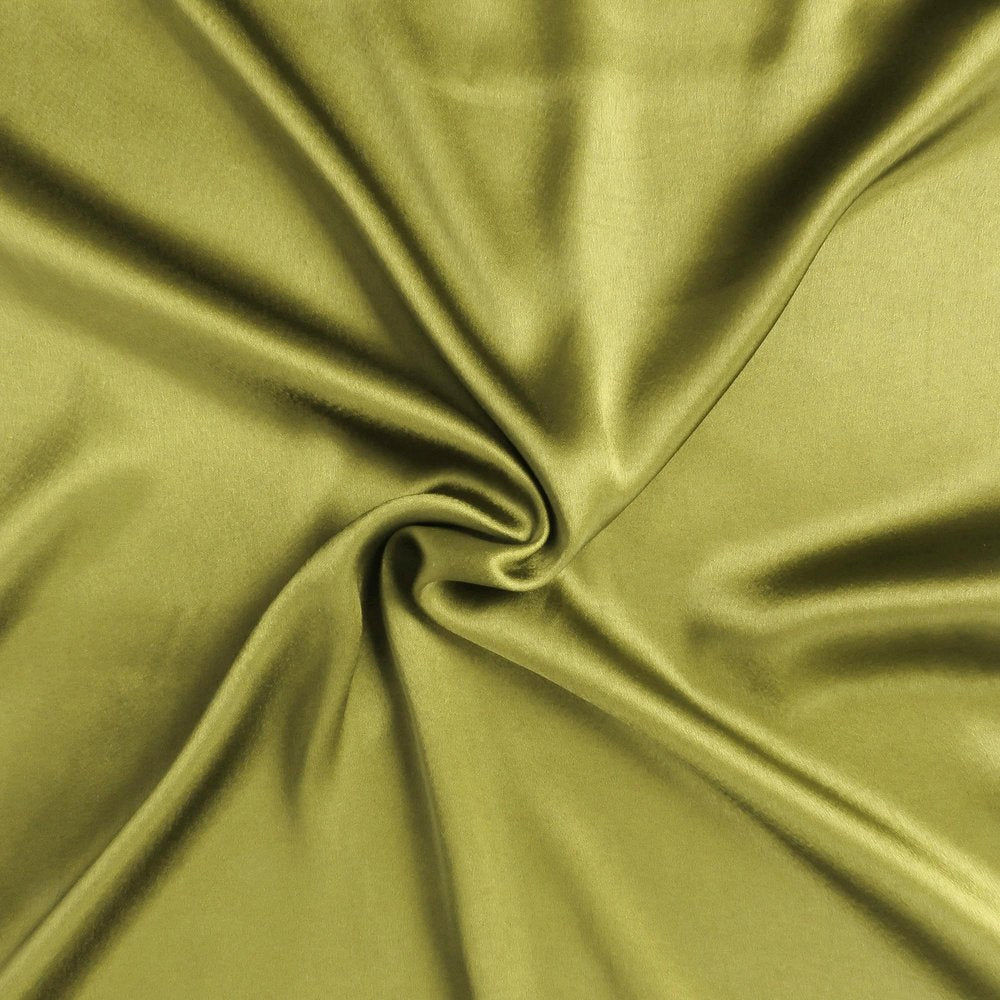 Set of Two Lemongrass Dreamy Silk Satin Queen Pillowcases  Warm Home View