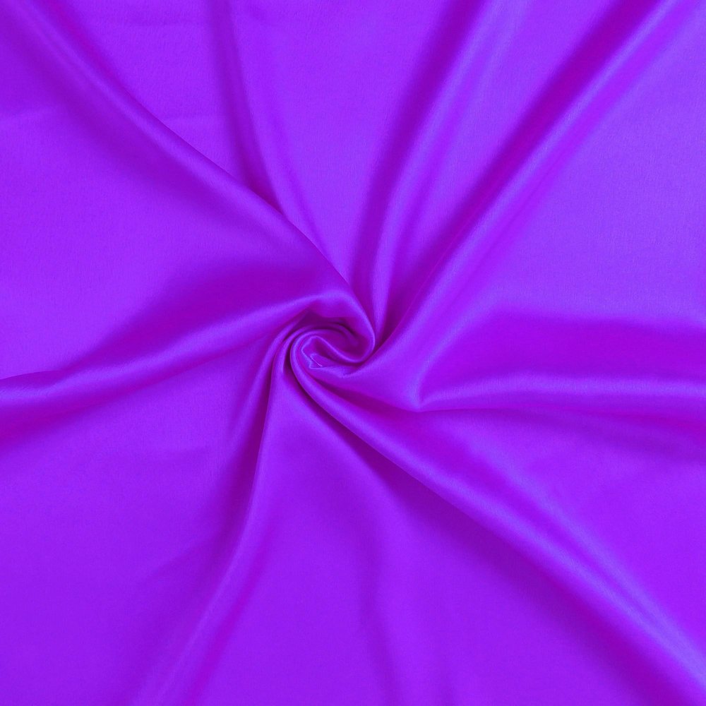 Set of Two Bright Purple Dreamy Silky Satin Queen Pillowcases  Warm Home View