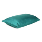 Teal Dreamy Set Of 2 Silky Satin Queen Pillowcases  Warm Home View