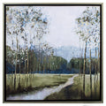 Walk in the Forest Canvas Wall Art  Warm Home View